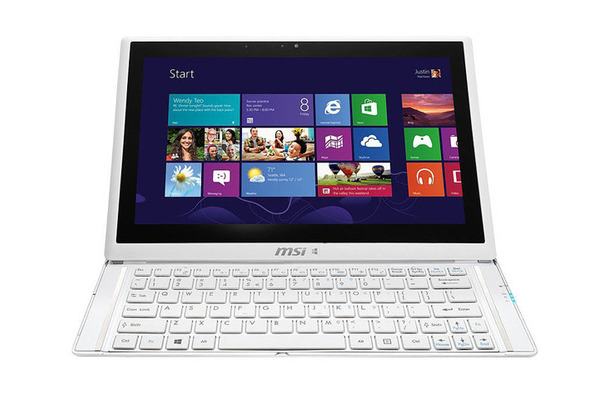 タブレットにもノートPCにも簡単に切り替え可能な11.6型Ultrabook「MSI S20」