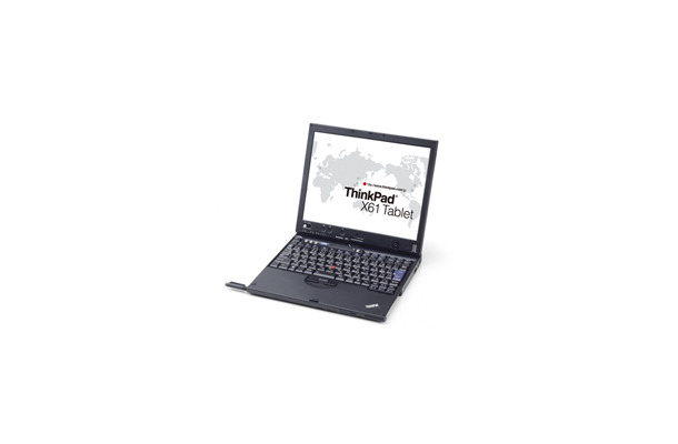 　レノボ・ジャパンは31日、同社製ノートPC「ThinkPad X」シリーズの新ラインアップとして、最新のCentrino Proを搭載した「ThinkPad X61 Tablet」「ThinkPad X61」の2製品を発表。また、Centrino Duoを搭載したノートPC「Lenovo 3000 V200」も合わせて発表した。