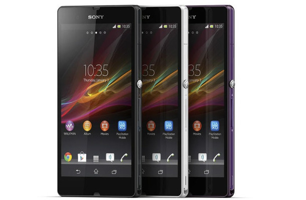 NTTドコモ「Xperia Z」（SO-02E）