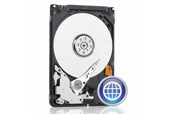 2.5インチ型HDD「WD BLUE 1TB」