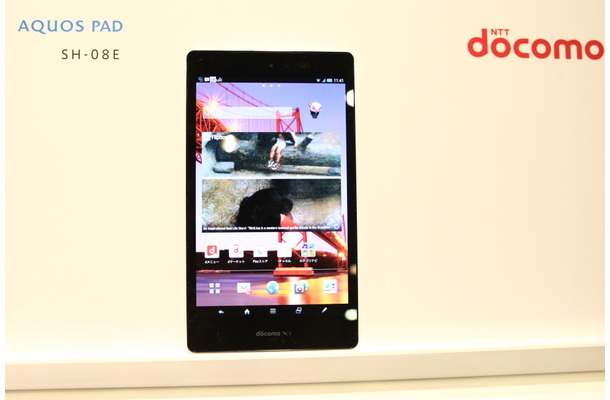 「AQUOS PAD SH-08E」