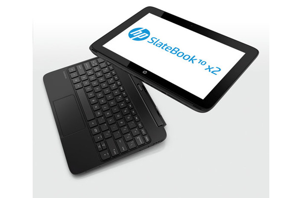 NVIDIAの「Tegra 4」を搭載した10.1型タブレット「HP SlateBook x2」。キーボード部が着脱する