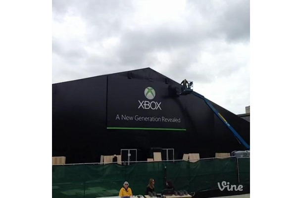次世代Xbox登場のXbox Revealイベントは1時間程度の長さに ― 開催間近の会場を写しだしたVine映像も