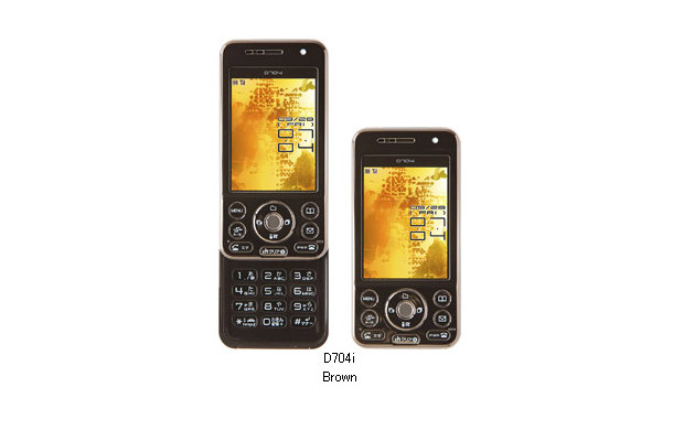 D704i（Brown）