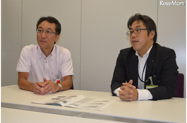 奥田章人氏（左）と堀部雅夫氏（右）