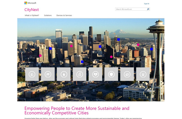 「CityNext」サイト