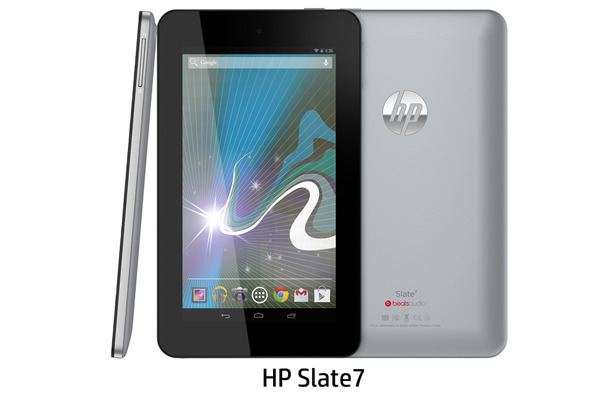 Android 4.1搭載の7型タブレット「HP Slate7」。8GBモデルは13,860円
