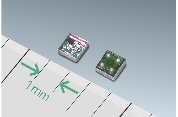 縦横1mmほどの小型パッケージ