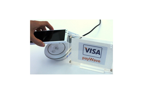 「三井住友カードVisa payWave」利用イメージ