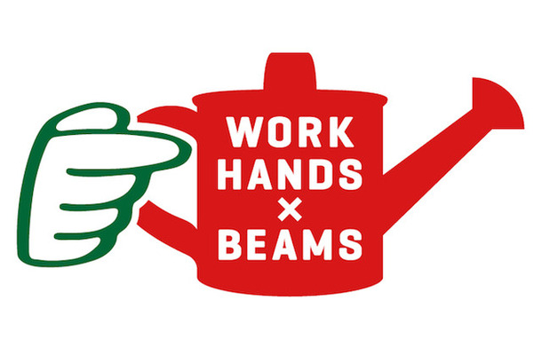 WORK HANDS × BEAMSロゴ