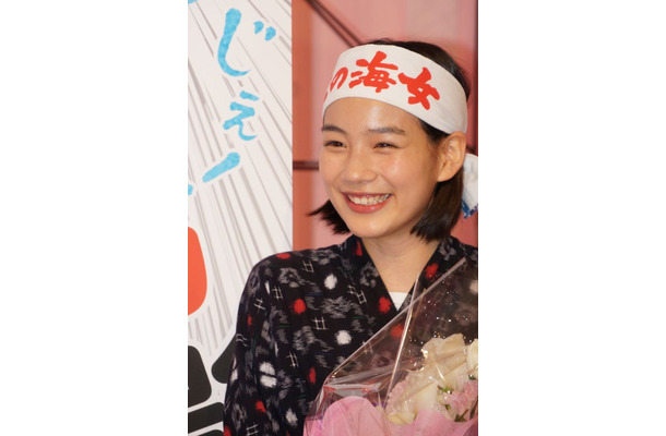 「あまちゃん」ヒロイン・天野アキ役の能年玲奈（写真は8月1日の会見時撮影）