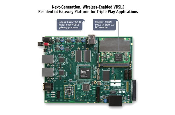 Vx180とXSPANチップを搭載したボード