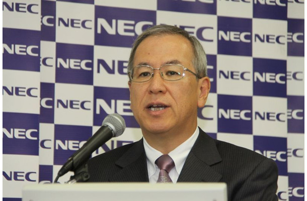 NEC 執行役員常務 手島俊一郎氏