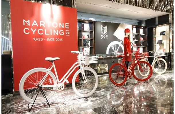 「MARTONE CYCLING」ポップアップショップ（伊勢丹新宿店3階ウエストパーク）