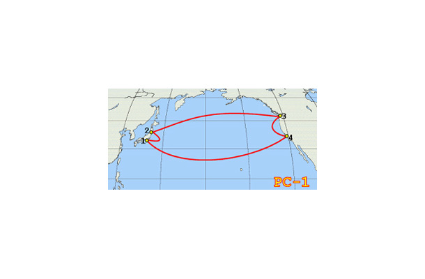 (1)三重県志摩（2）茨城県阿字ヶ浦（3）ワシントン州ハーバーポイント（4）カリフォルニア州グローバービーチ