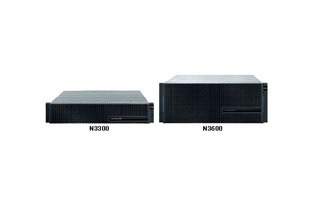 「IBM System Storage N3300」と「IBM System Storage N3600」