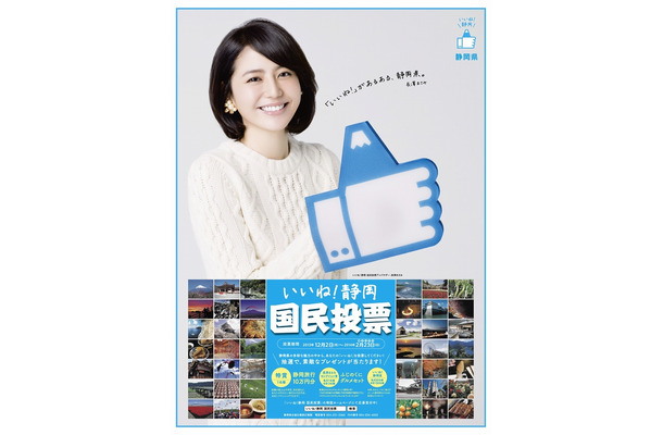 「いいね!静岡 国民投票」ポスターイメージ