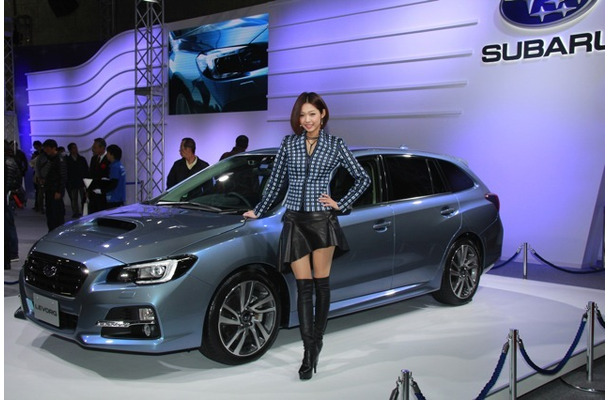 スバル「LEVORG」が、大阪モーターショーでも話題