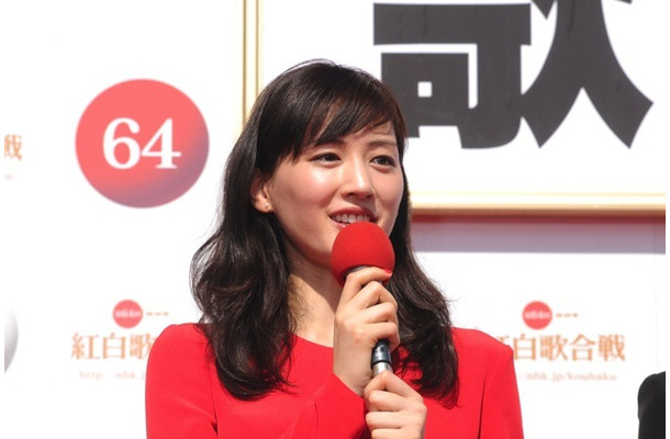 第64回NHK紅白歌合戦の紅組司会、綾瀬はるか