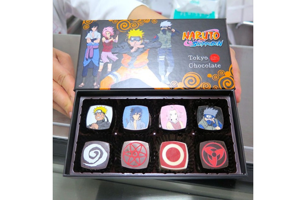 「NARUTO-ナルト- 疾風伝ショコラ」（8個入、1,575円）