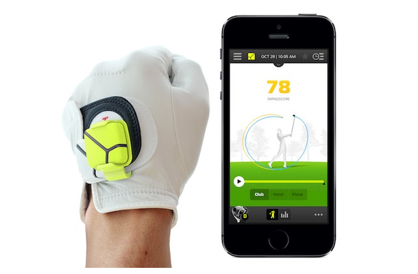 ゴルフ用の「Zepp Golf スイングセンサー」。直販価格は19,800円