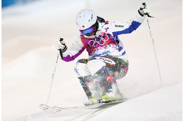 上村愛子、ソチ冬季オリンピック女子モーグル4位入賞　(c) Getty Image