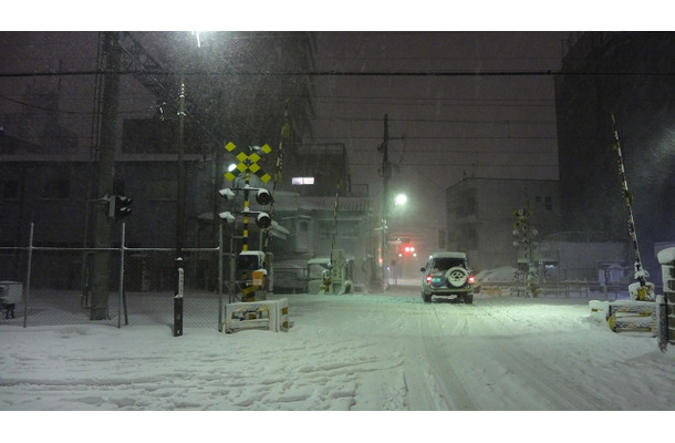 首都圏の雪（2月8～9日）