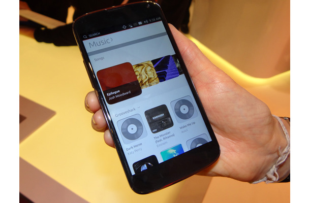 Canonical社がモバイル版「Ubuntu OS」を披露した