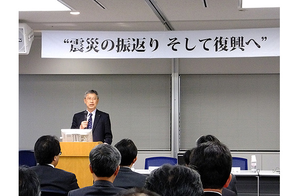 取締役常務執行役員・東北復興新生支援室長の眞藤務氏