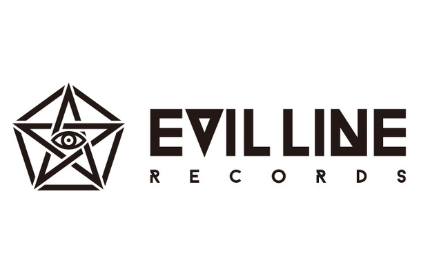 キングレコード内に設立された新レーベル「EVIL LINE RECORDS」ロゴ