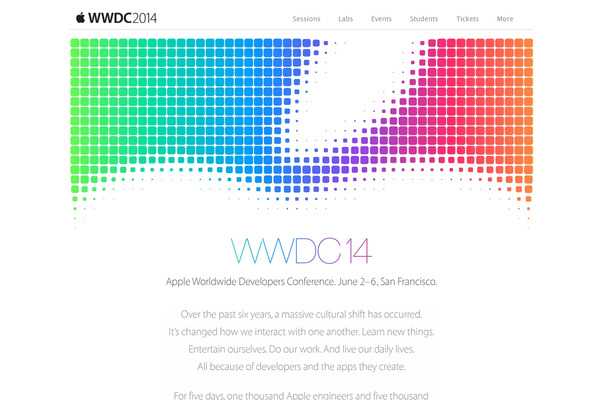 「WWDC - Apple Developer」サイト