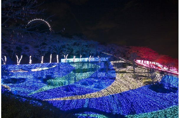 関東最大級のイルミネーションイベント、「さがみ湖イルミリオン」がオープン