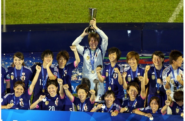 なでしこジャパン（5月25日、AFC女子アジア杯決勝）　(c) Getty Images