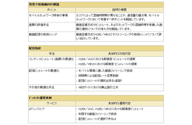 動画配信ガイドラインの概要