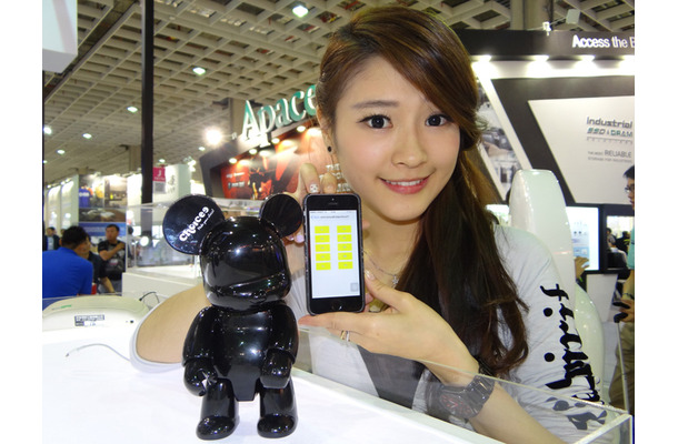 スマホアプリで動かせるクマ型ロボット「Choicee Robot」