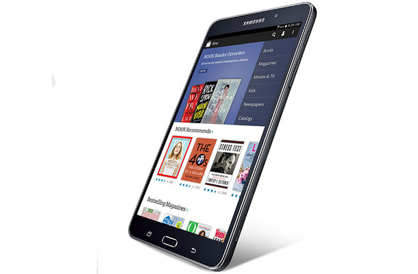サムスンが米大手書店チェーンBarnes ＆ Nobleと開発した「Samsung GALAXY Tab 4 NOOK」