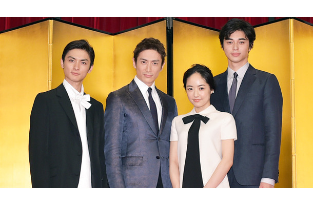 井上真央＆伊勢谷友介＆東出昌大＆高良健吾／2015年大河ドラマ「花燃ゆ」新キャスト発表会見