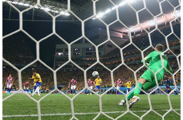 6月12日、ブラジル対クロアチア　(c) Getty Images