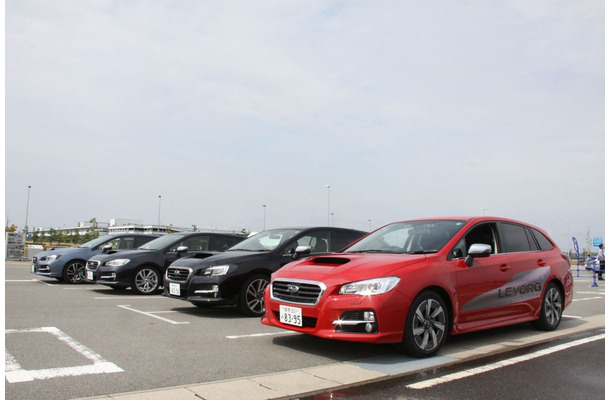 LEVORG DRIVING EXPERIENCE in 中部国際空港