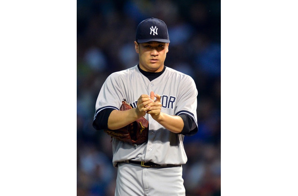 田中将大（5月20日、対カブス）　(c) Getty Images