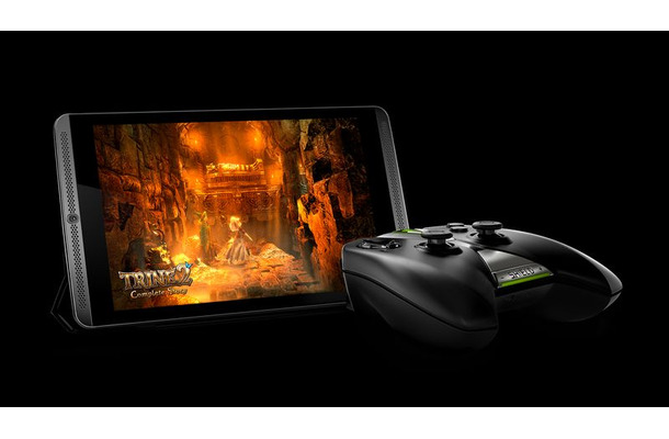 Tegra K1を搭載する8型タブレット「SHIELD Tablet」。コントローラーは別売りで59.99ドル