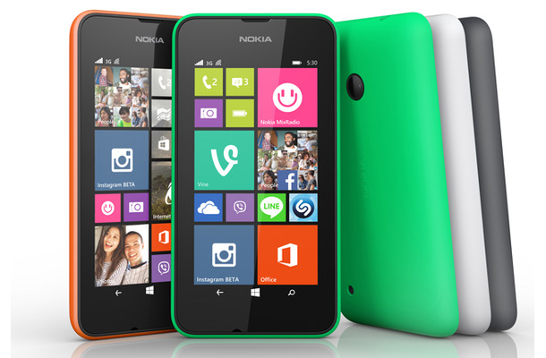 カラフルなボディカラーが「Lumina」らしいWindows Phone「Lumia 530」