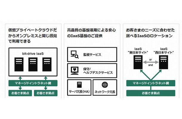 bit-driveのIaaSサービス