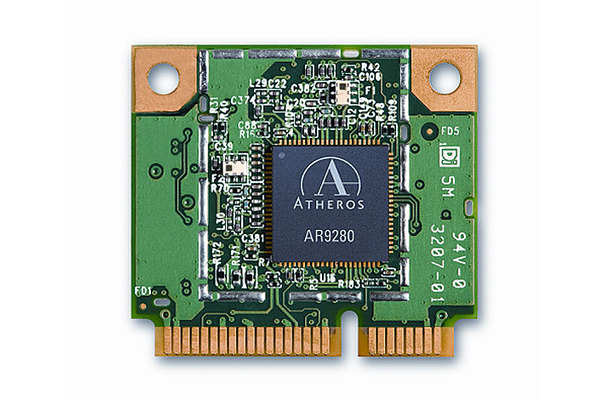 AR9280を実装したPCIe ミニカード対応のリファレンスボード