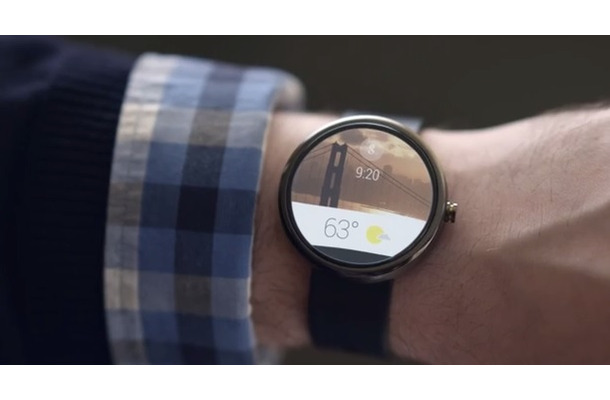 ウェアラブル端末向けプラットフォーム「Android Wear」搭載のMotorola製「Moto 360」