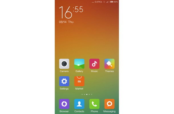 Androidベースのスマートフォン向けOS「MIUI 6」