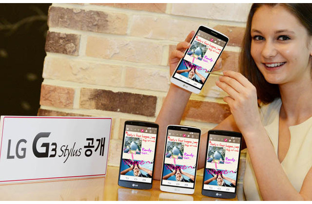 5.5インチのAndroid スマートフォン「LG G3 Stylus」