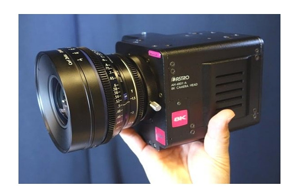 開発したフレーム周波数120Hz超小型8KCubeカメラ