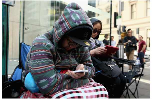 シドニーのApple Store（c）Getty Images