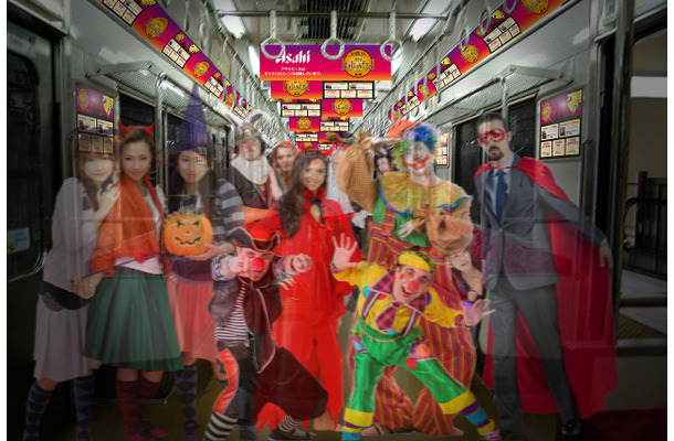 「SHIBUYA『オトナハロウィン』PROJECT2014」車内ハロウィン仮装コンテストのイメージ